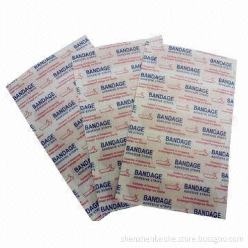 Fabric adhesive plaster, various sizes and shapes are available, suitable for first-aid